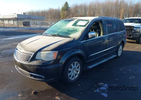 2012 Chrysler Town & Country Touring-L from USA, damaged, VIN 2C4RC1CG2CR163210
